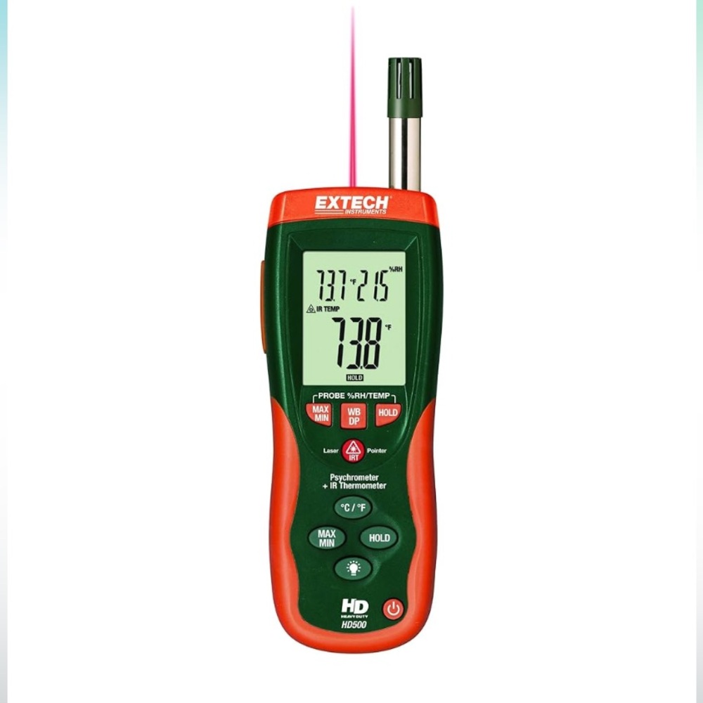 ** 🌡️ Extech HD500 IR Thermometer – 3-in-1 Meter!** Brand New in Sealed Box $300